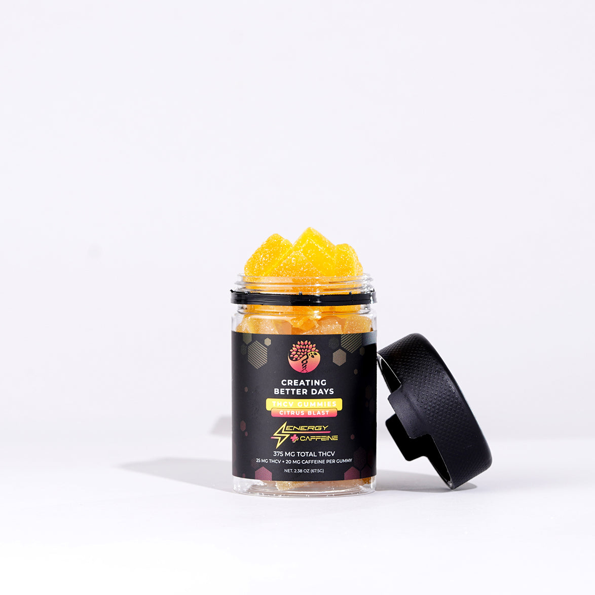 Creating Better Days Citrus Blast THCV Gummies 375mg