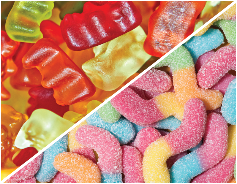 Infused CBD Gummies vs Coated CBD Gummies