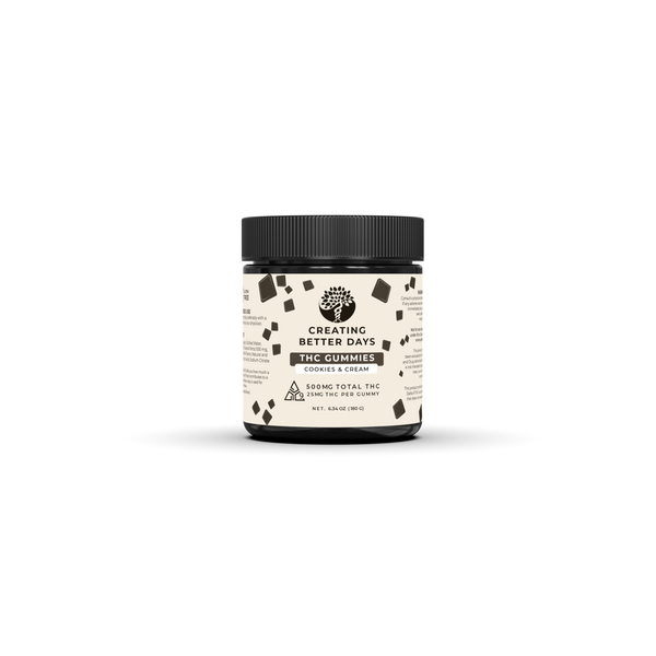 Cookies & Cream Delta 9 Gummies 500 MG