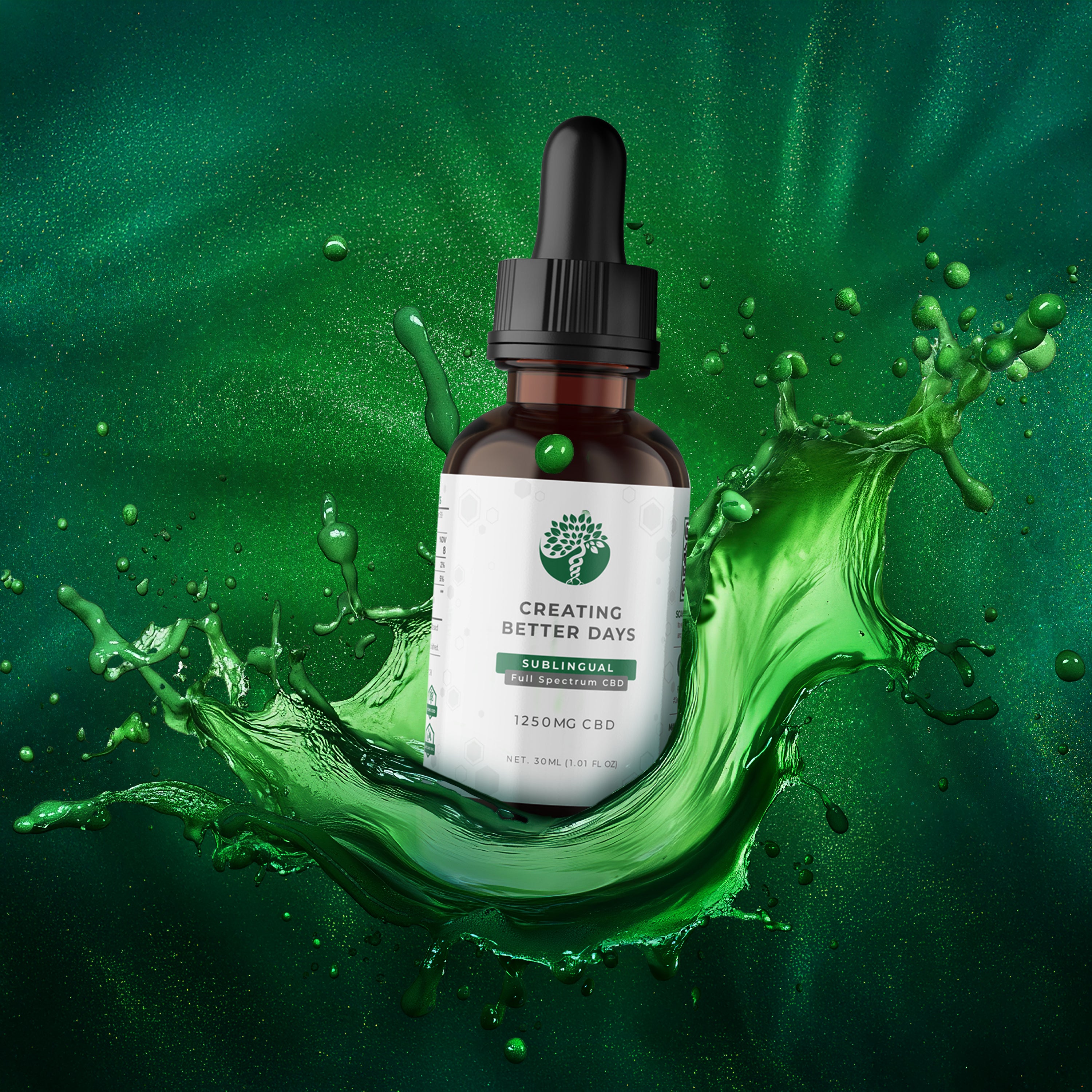 Full Spectrum CBD - 1,250mg Tincture - Micro Dose
