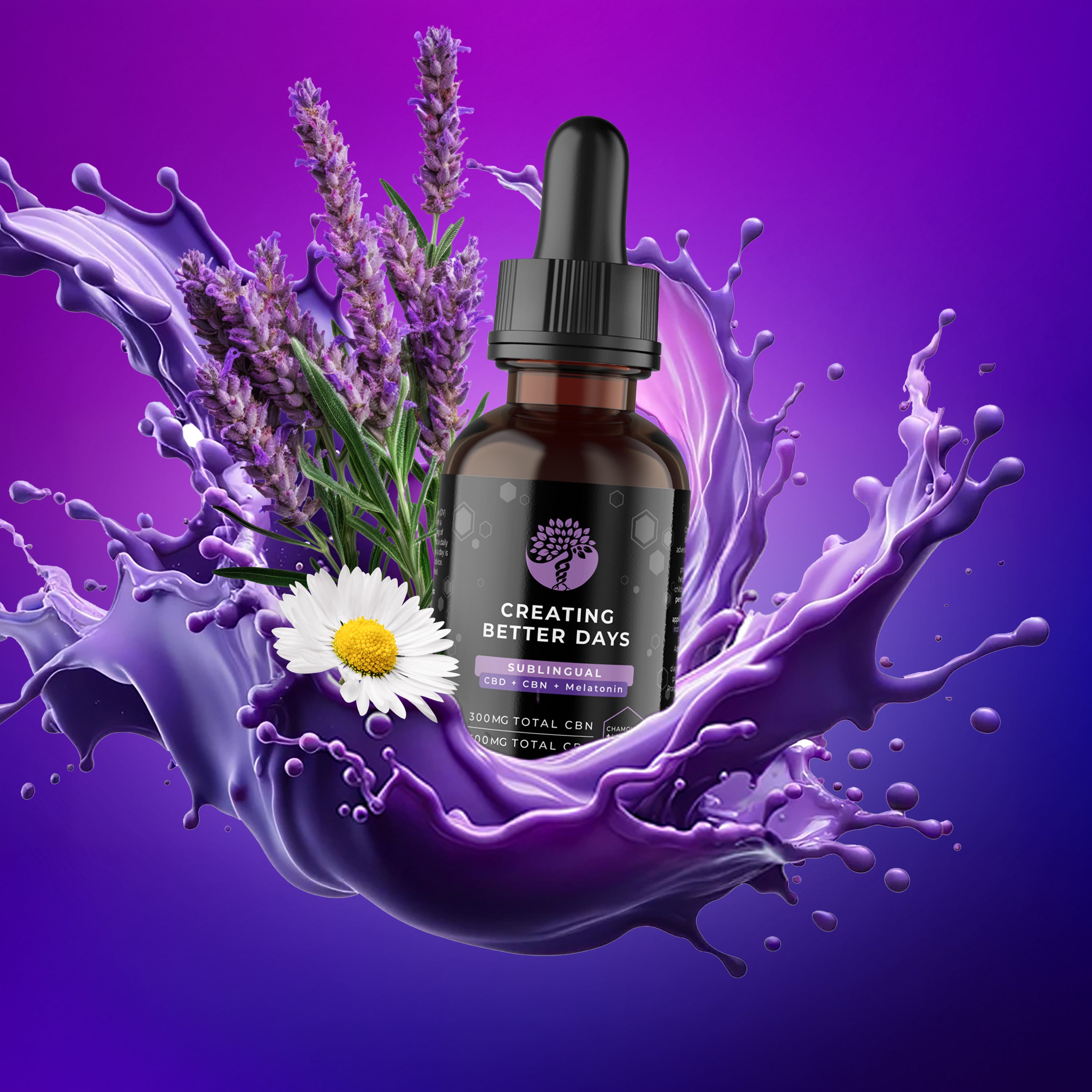 CBD - 300mg Tincture - THC Free - Sleep