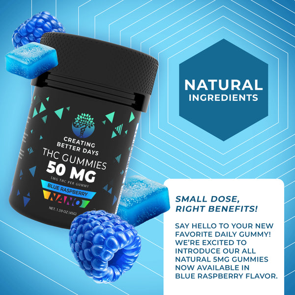 MICRODOSE 5MG THC GUMMIES