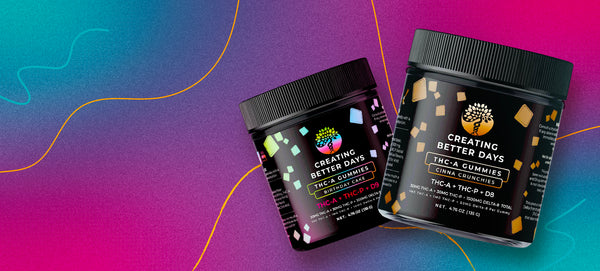Creating Better Days THCA Gummies Bundle Pack view 1
