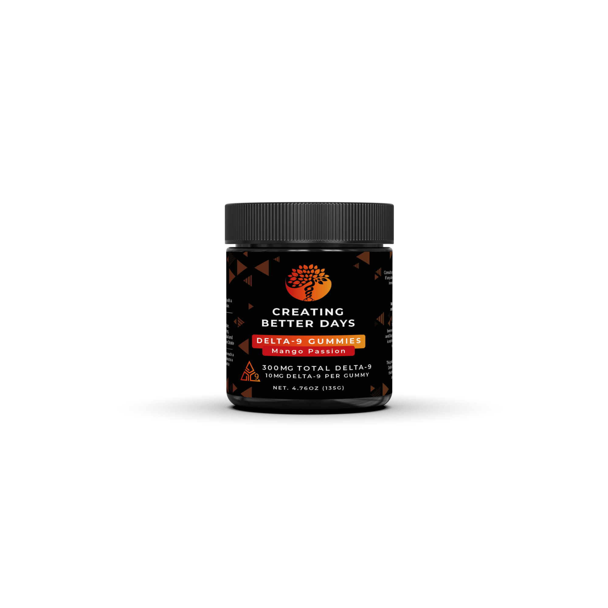 THC Gummies - 10mg Mango Passion - Medium Potency