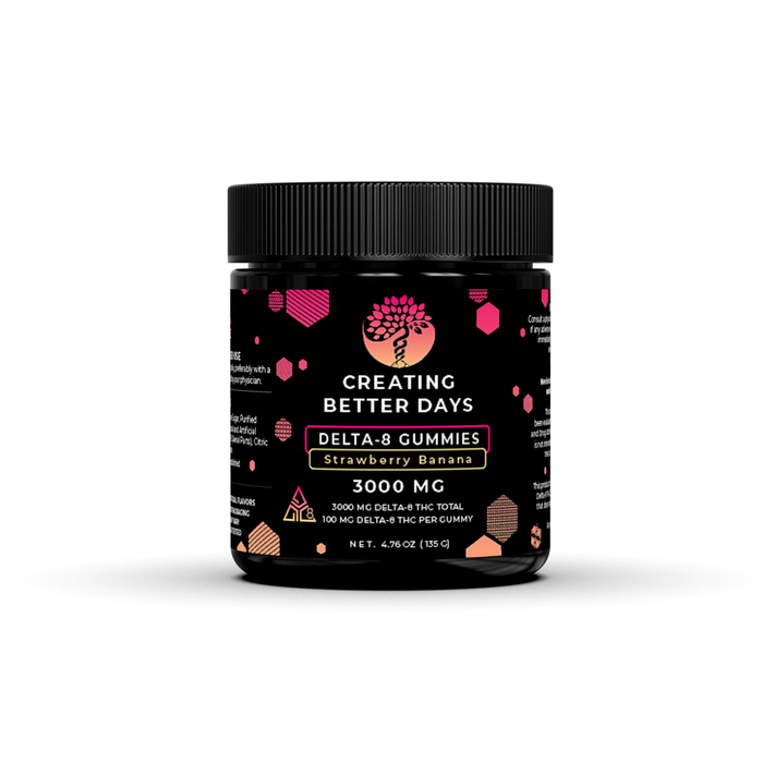 3,000mg Strawberry Banana