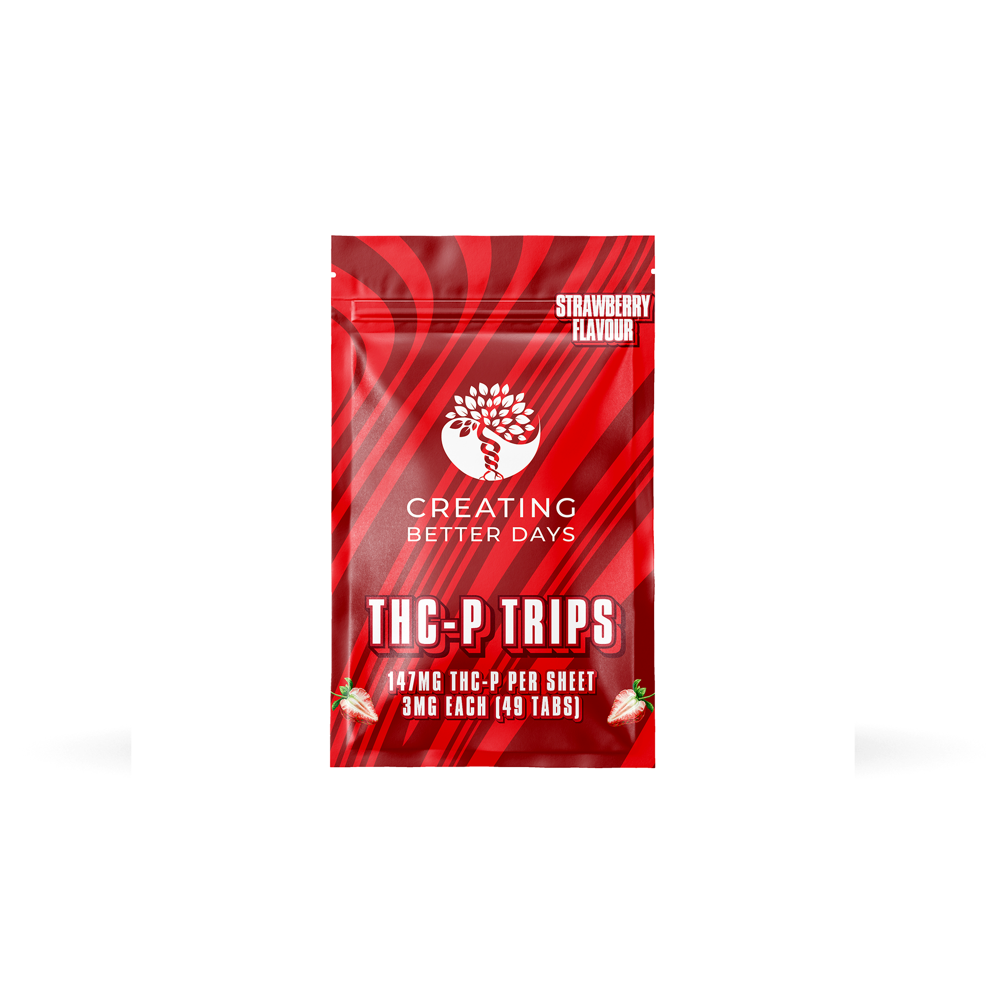 THC-P - Fast Acting Tabs - Strawberry - High Potency