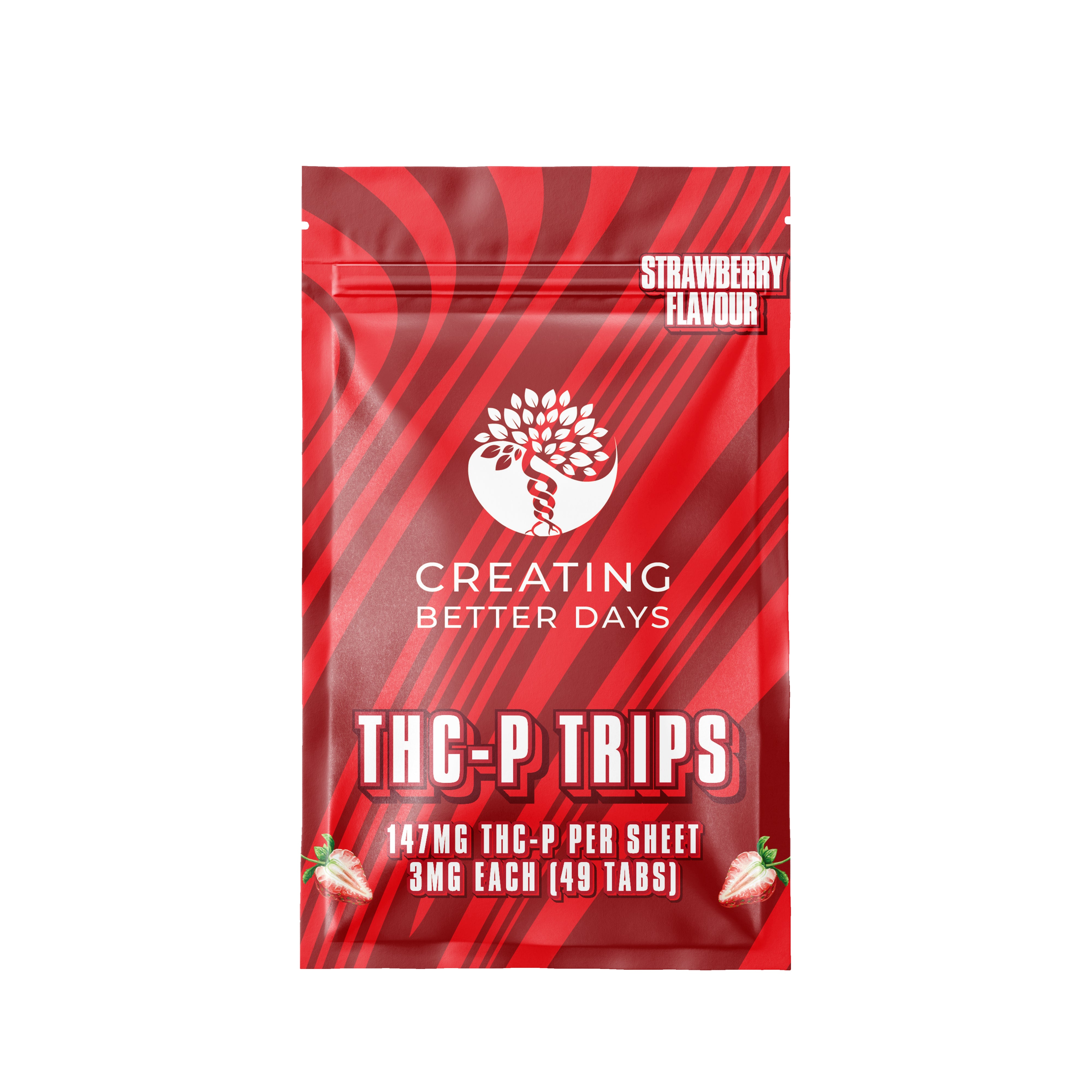 THC-P - Fast Acting Tabs - Strawberry - High Potency