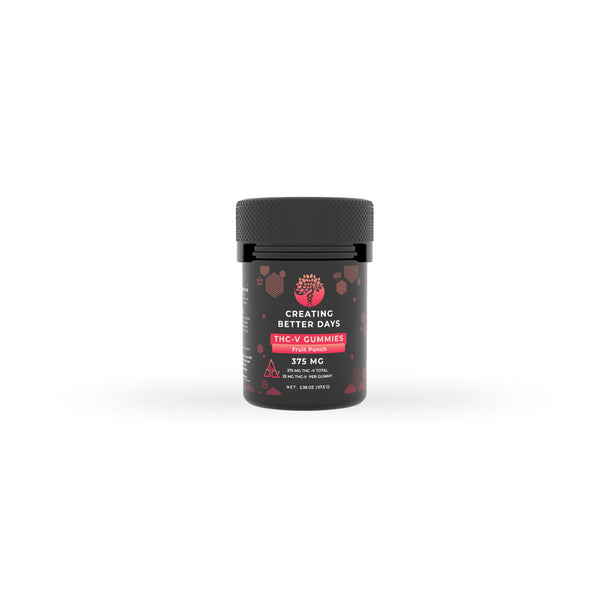 Fruit Punch THCV Gummies 375 MG